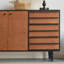 Buffet de rangement rétro multifonctionnel