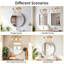 Éclairage pour meuble-lavabo en métal et verre à intensité variable Medaim-425302156-430993853