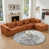 Orange Chenille