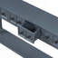 Élégante console avec tiroirs et tablette pour présentation organisée et décorative-1107537529