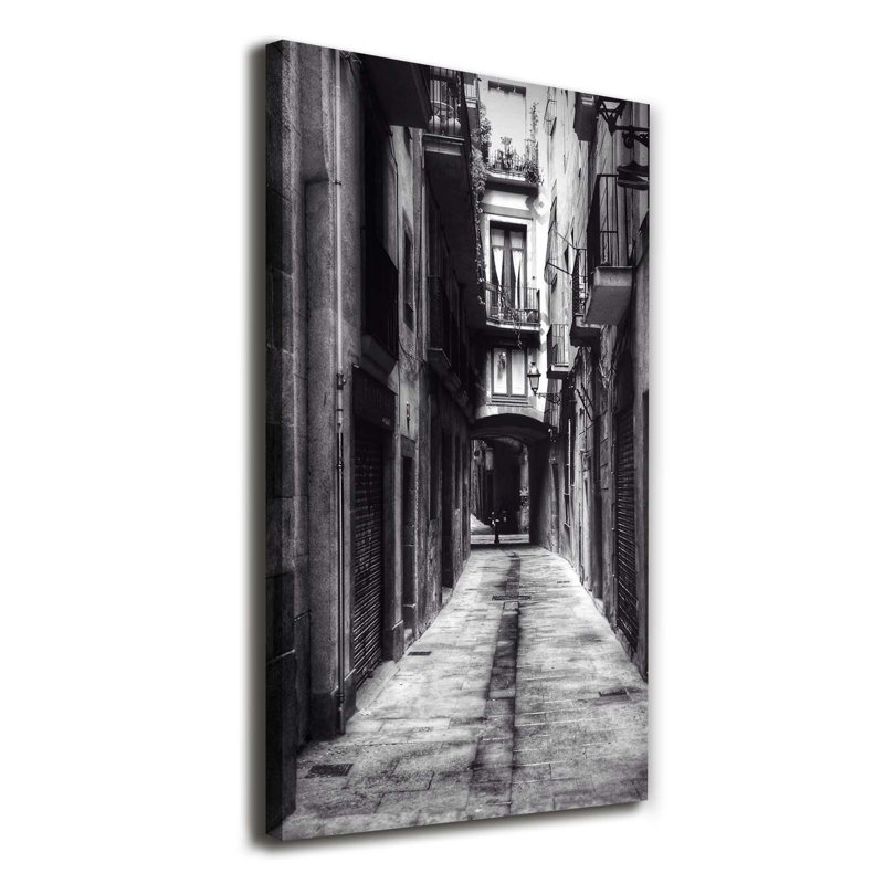 Barcelona Spain - Wrapped Canvas Print