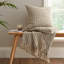 Amble Linen Blend Blanket Throw