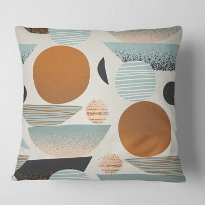 Abstract Throw Pillow