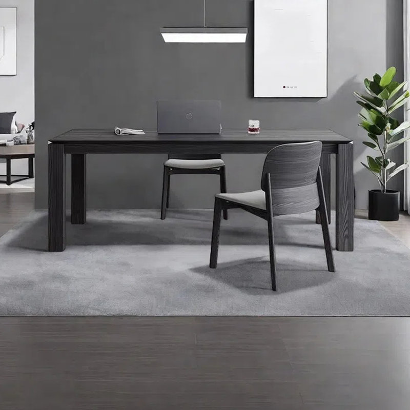 Table de salle à manger rectangulaire ménage, H 29,53 po x L 78,74 po x l 31,5 po