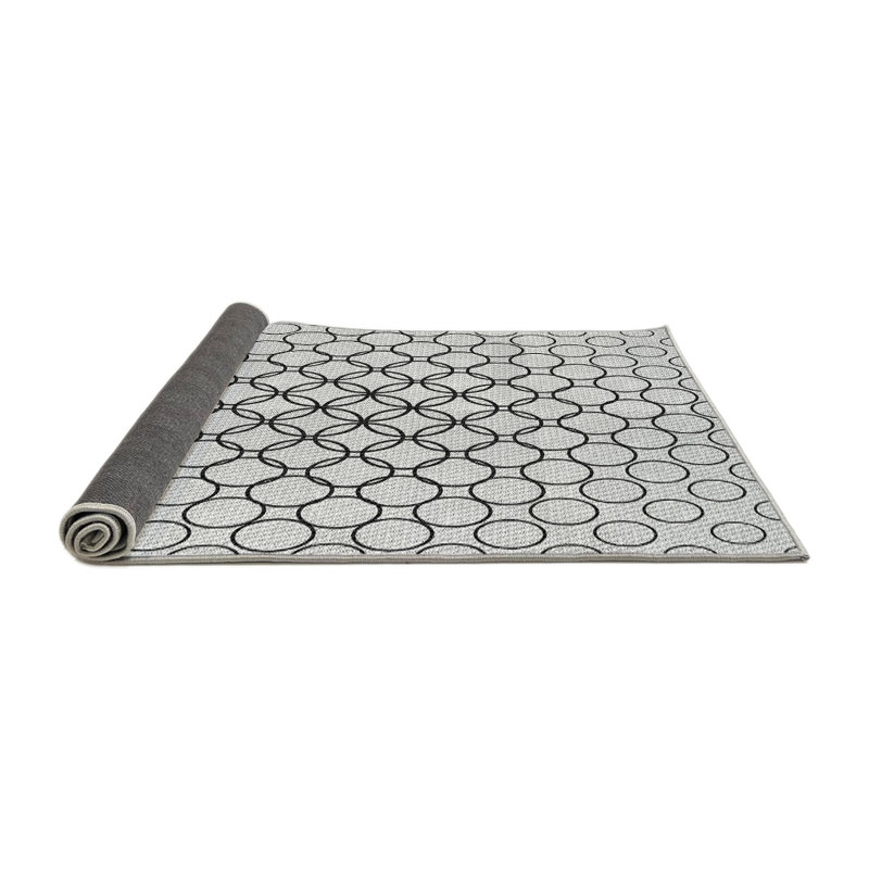 Tapis blanc cassé à motif, Rectangle 5 pi x 7 pi