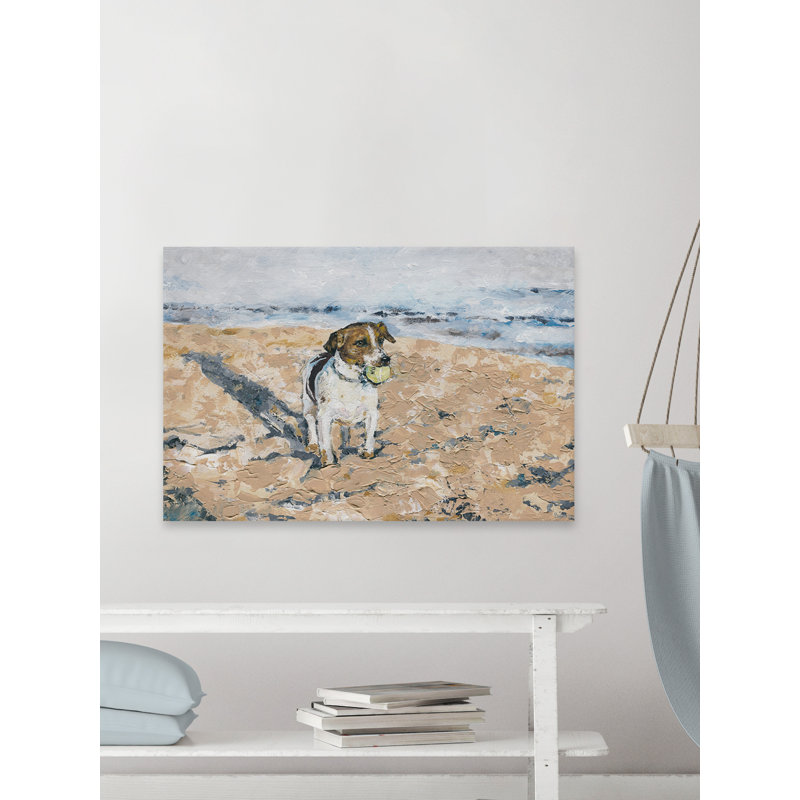 " Dog's Playground " by Parvez Taj, 8" H x 12" W x 1.5" D