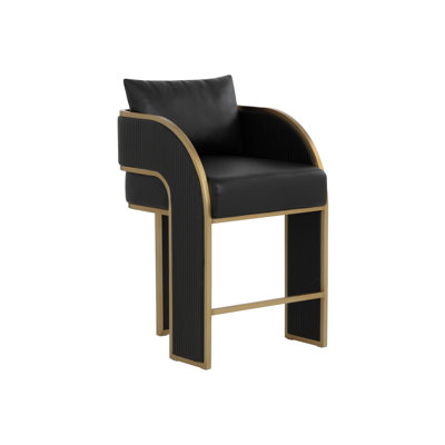 BAZ COUNTER STOOL - NAPA BLACK