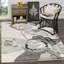 Tapis abstrait argenté Alturas-366796123