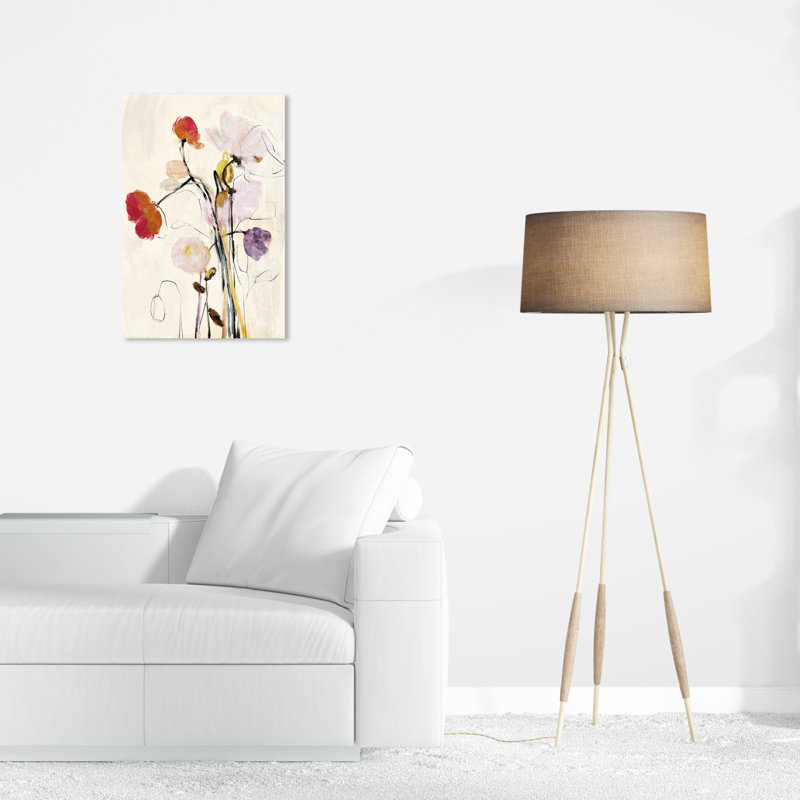 Vase floral, H 24 po x l 16 po x P 0,8 po