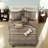 Reversible Bedding Sets Cotton Fill Jacquard Brown Gold For Home