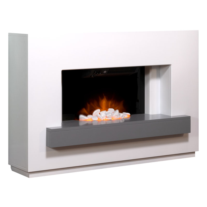 Sambro Adam 116.5 cm W Electric Fireplace with 6824 BTU