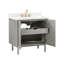 Blakely 36" Free Standing Single Bathroom Vanity with Quartz Top-2008456196-2008456197