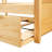 Boling Twin Solid Wood Platform Bed with Trundle-879738880-810749527