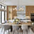 Eton 6 - Light Shaded Modern Chandelier