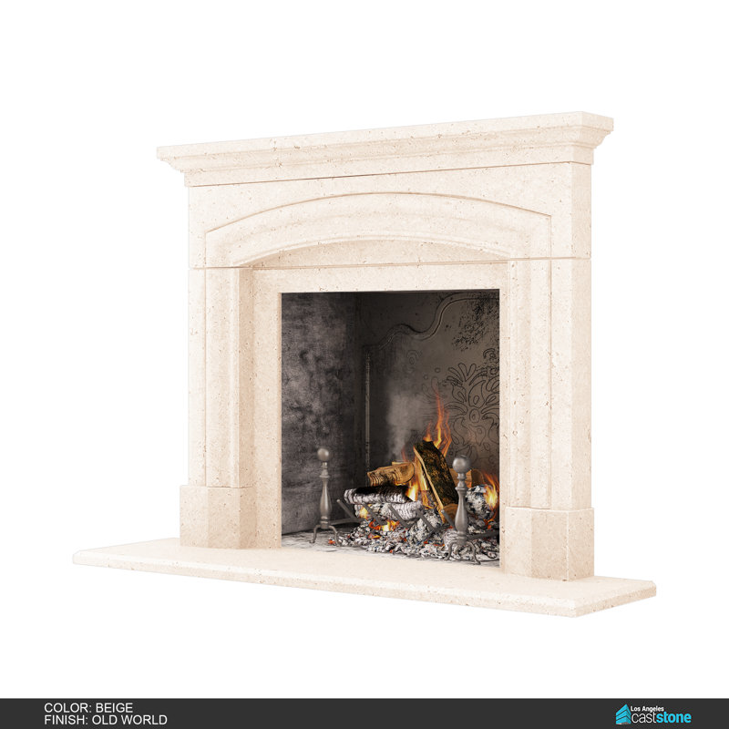 Grand Manchester Fireplace Surround, Old World Beige