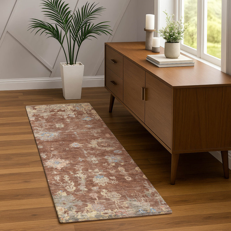 Machine Washable Indoor/Outdoor Chantille ACN2302 Global Rug, Runner 2'3" x 7'6"