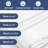 Extra Deep Pocket Sheet Set, Cooling & Breathable Bed Sheets, Soft Hotel Luxury Bedding, Fits 18–24 Inch Mattress-103254518-103254508
