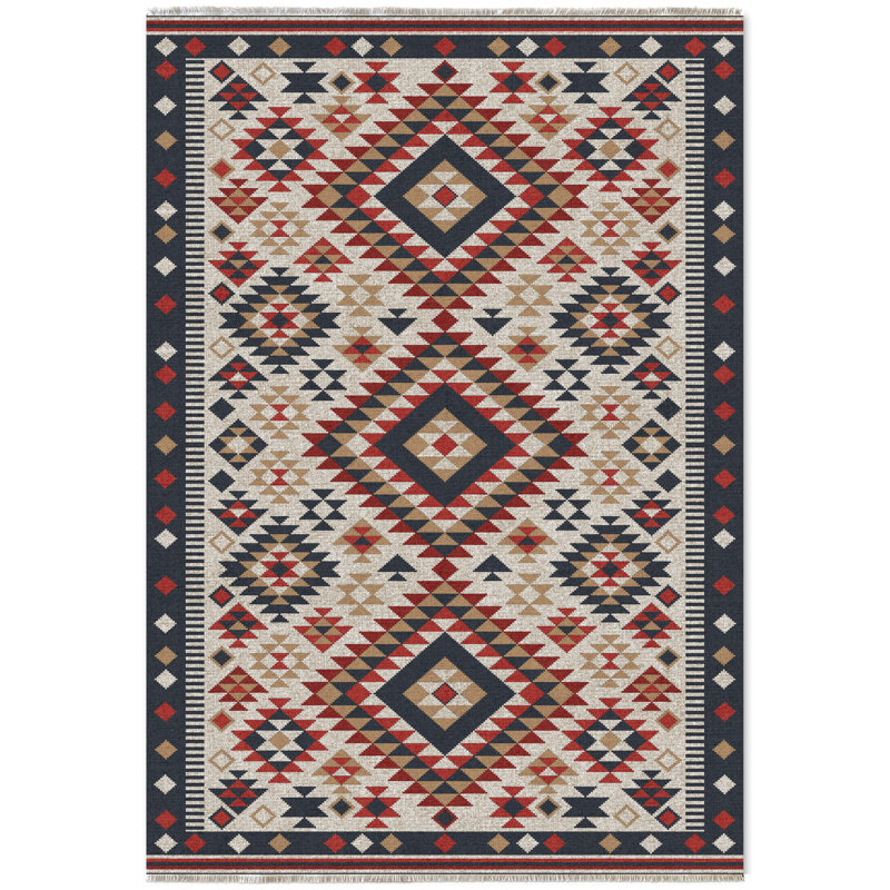 Tapis Zyir avec envers antidérapant, Rectangle 2 pi 8 po x 5 pi