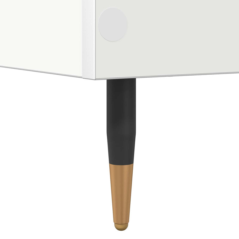 Bed, White