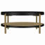 Table basse ronde avec tablette de rangement Benson-1328908853