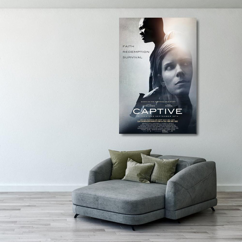 Captive, 40" H x 27" W