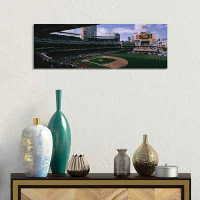 Cuba Vs. Dominican Republic, World Baseball Classic, Petco Park, San Diego, California, USA by Panoramic Images - Wrapped Canvas Panoramic Print