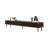 Walnut Veneer TV Stand with Four Drawers-100662702