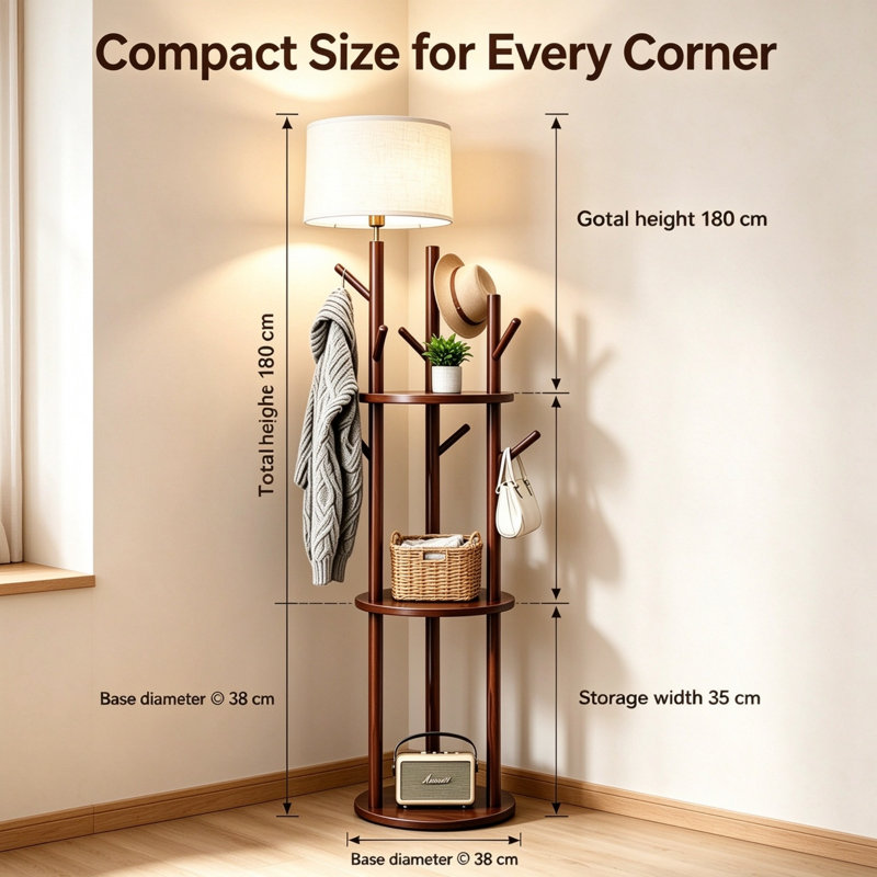 180 H cm Traditional Floor Lamp