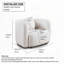 Fauteuil d'appoint carré-678533868