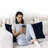 Faux Fur Throw Pillow-354792809