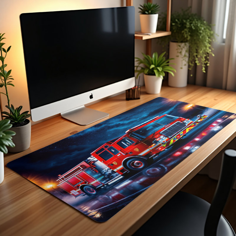Polyester Desk Pad, 14.4x12.1