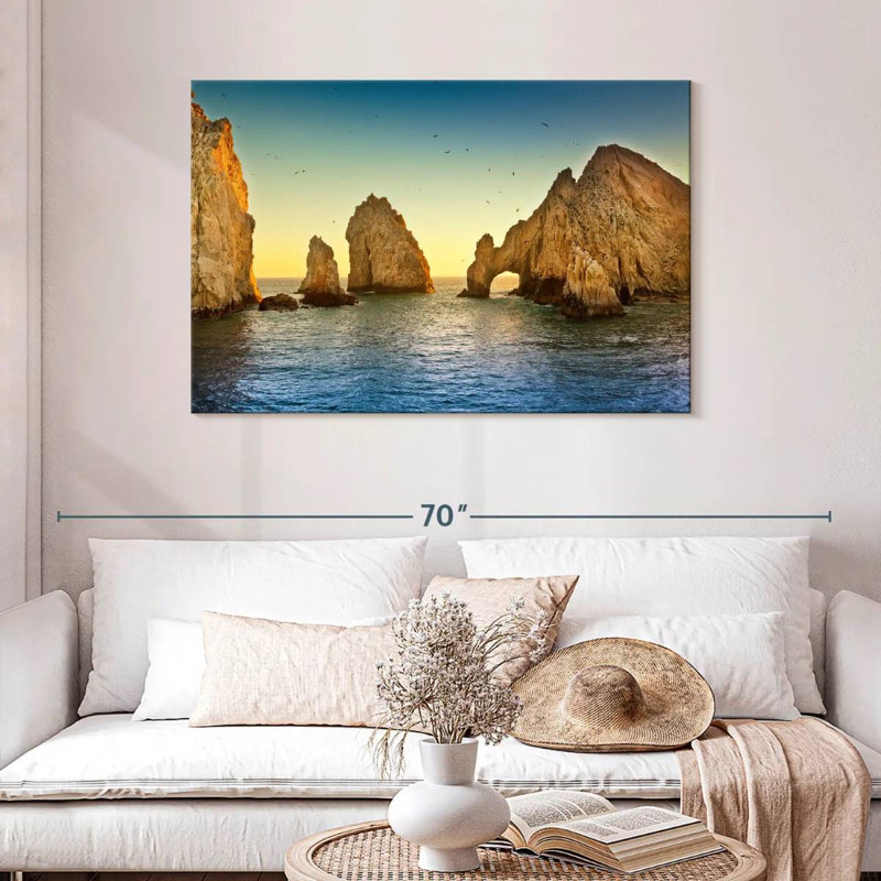 Gillard Land's End à Cabo, H 30 po x l 45 po