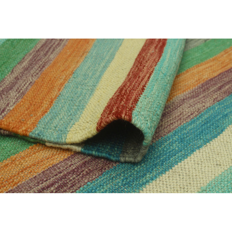 Tapis gris Winchester Kilim Cyrill