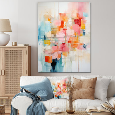 Collage Rhythms II sur impression sur toile