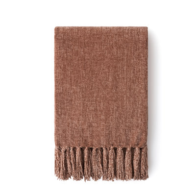 Soft Chenille Throw Blanket