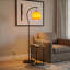Lampe sur pied en verre Sunset