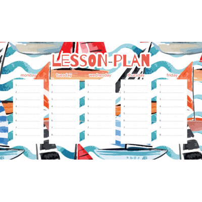Magnetic Lesson Plan Sailors