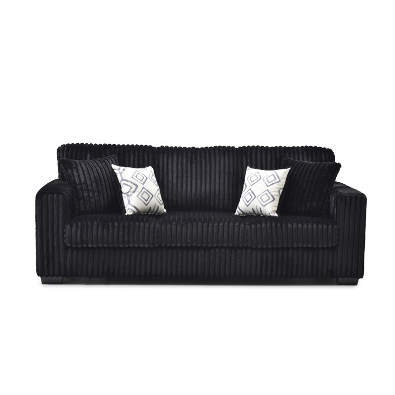 Canapé Teddy G00183A-S NOIR