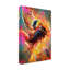 Art mural sur toile tendue - art mural «Firestorm Pheonix» de Wumples pour le salon, la chambre à coucher ou le bureau - 12 x 19