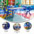 Goddard 7-Piece Plastic Kids Activity Table and Chairs Set-12161689