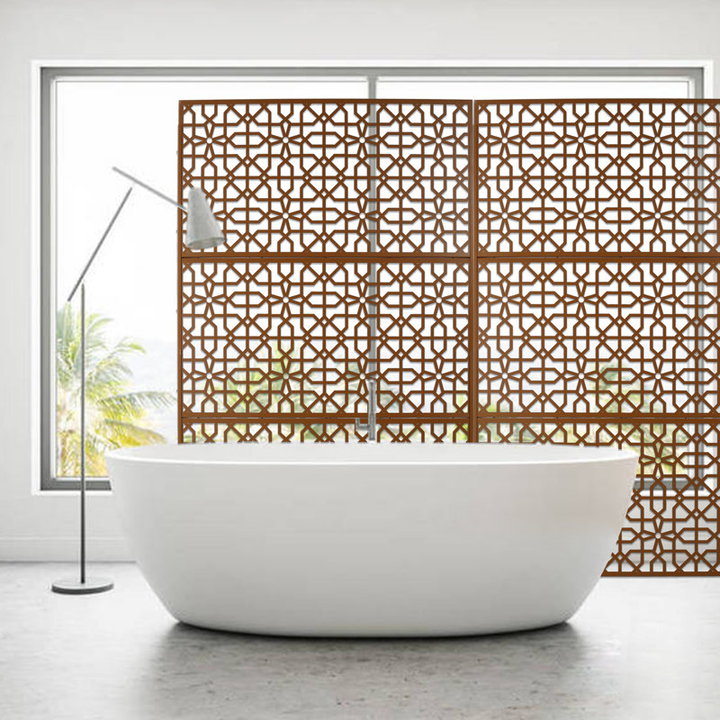 Écran d'intimité pour l'extérieur et l'intérieur, Brun