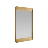 Hart Rectangle Brass Beveled Mirror