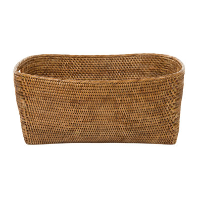 Beachcrest Home™ Everard Rattan Decorative Basket