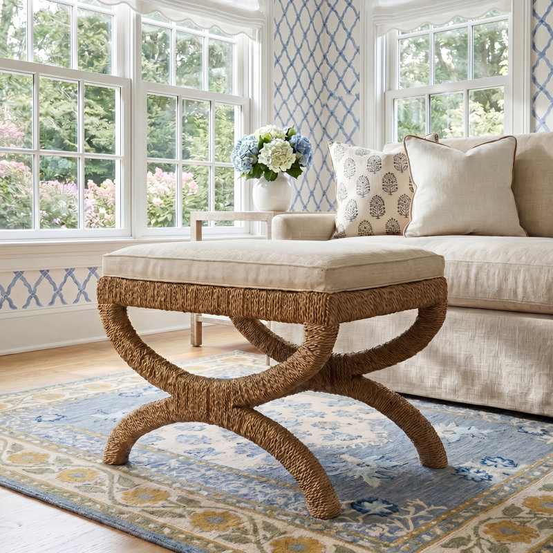 Seri Upholstered Ottoman