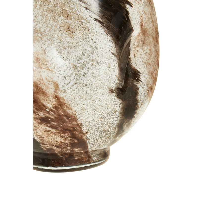 Melway Glass Table Vase, 21cm H x 19cm W x 19cm D