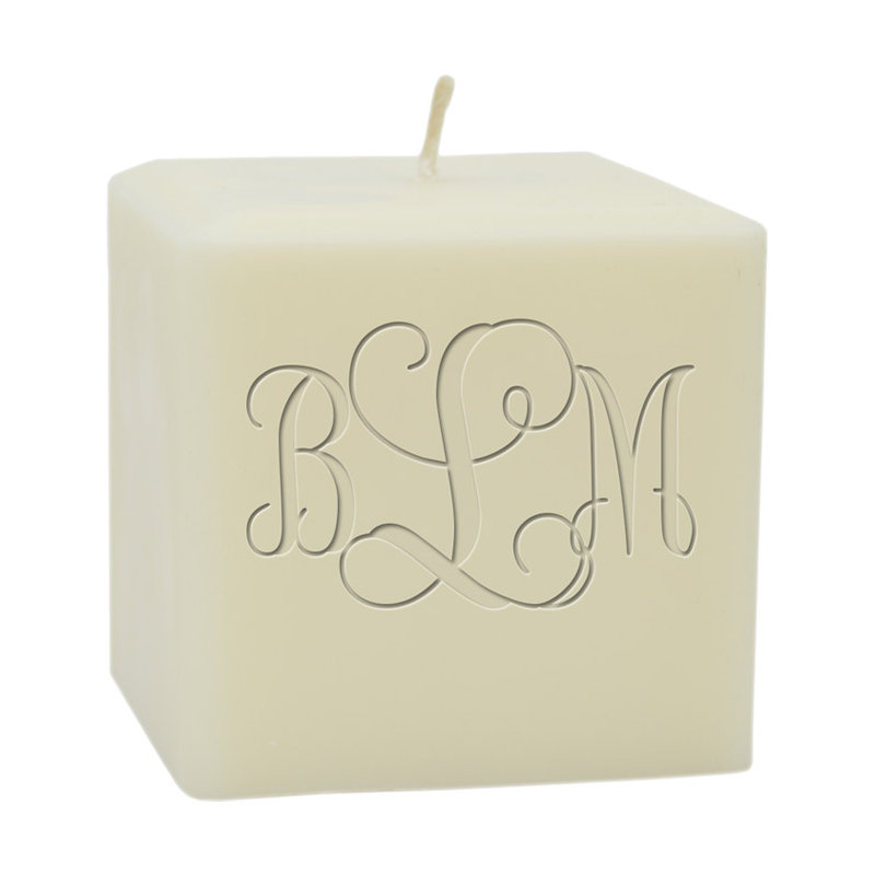 Bougie pilier parfumée personnalisée, Oui