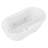 Lori 71.25” x 35.5” Freestanding Whirlpool and Air Acrylic Bathtub