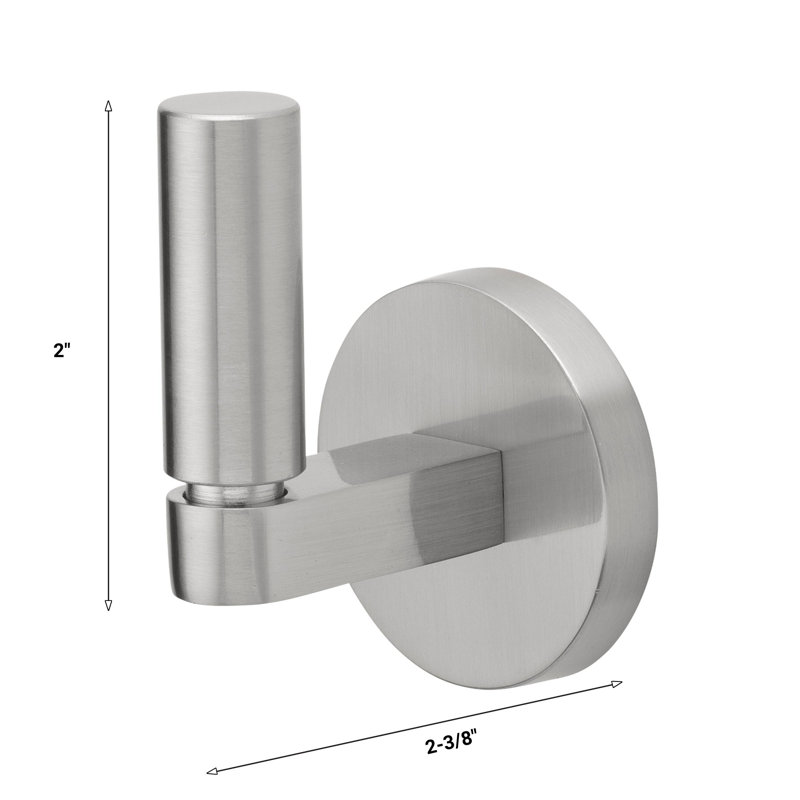 Accessoire de quincaillerie de salle de bain Avalon, Nickel satiné