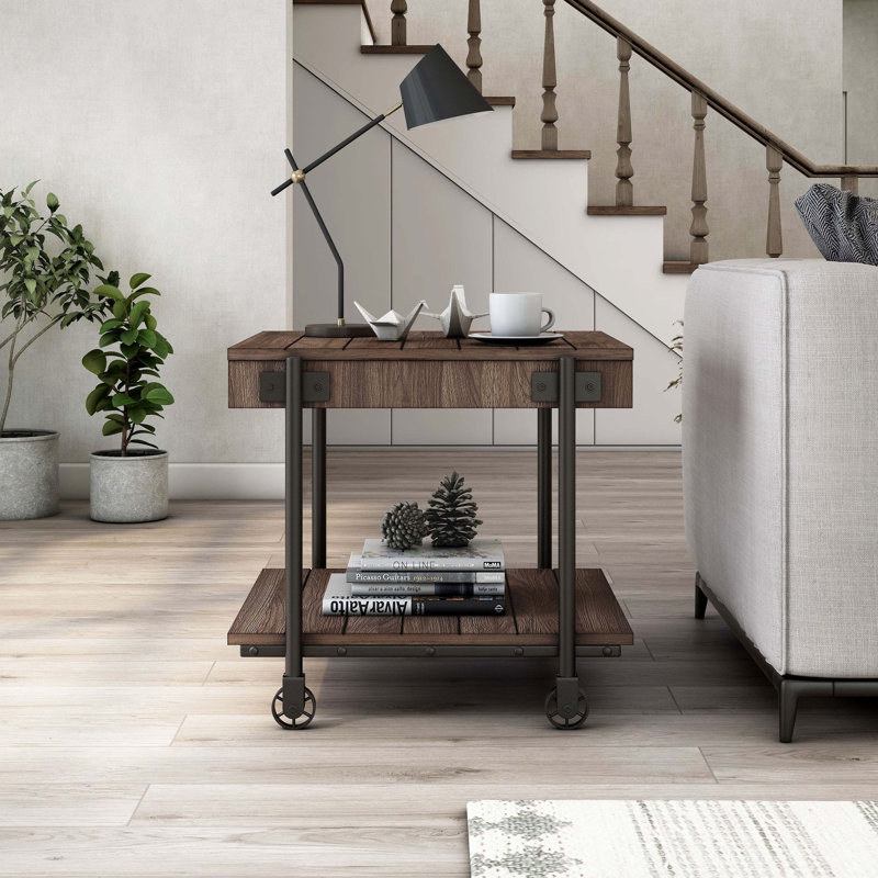 Beaucaire End Table, Walnut