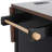 54.9'' Kitchen Island with 4 Door Storage Shelves And Drop Leaf-1372715398